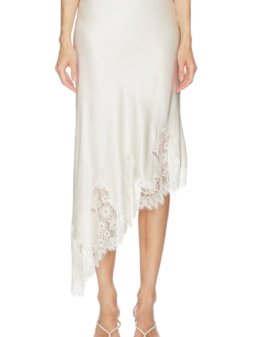 SRG Romy Silk Skirt Ivory